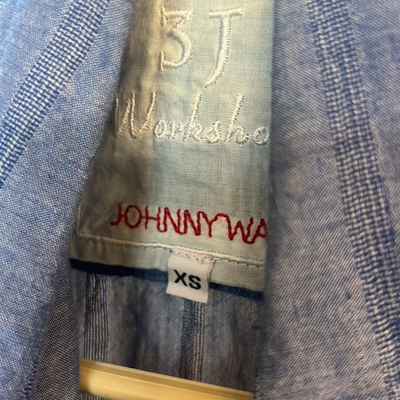 Johnny was 3J workshop chambray blouse - Picture 2 of 7